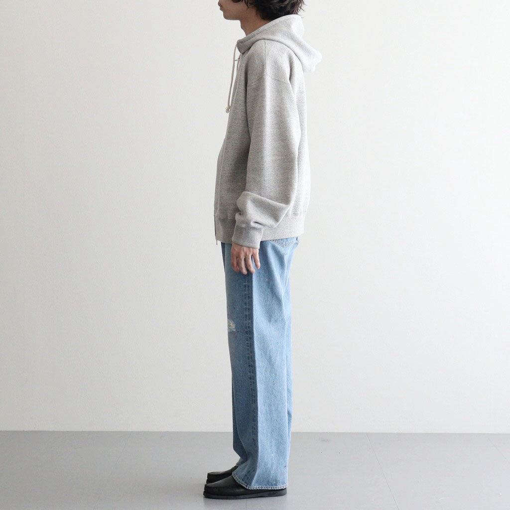 AFTER HOODIE ZIP UP SWEAT #TOP GRAY [26W-BIS-CS51]