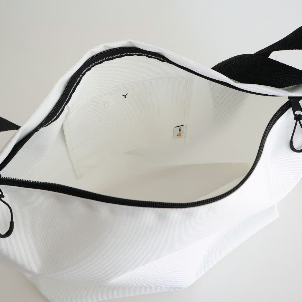 CORDURA ECOMADE CANVAS SHOULDER BAG M #WHITE [16552 71409]
