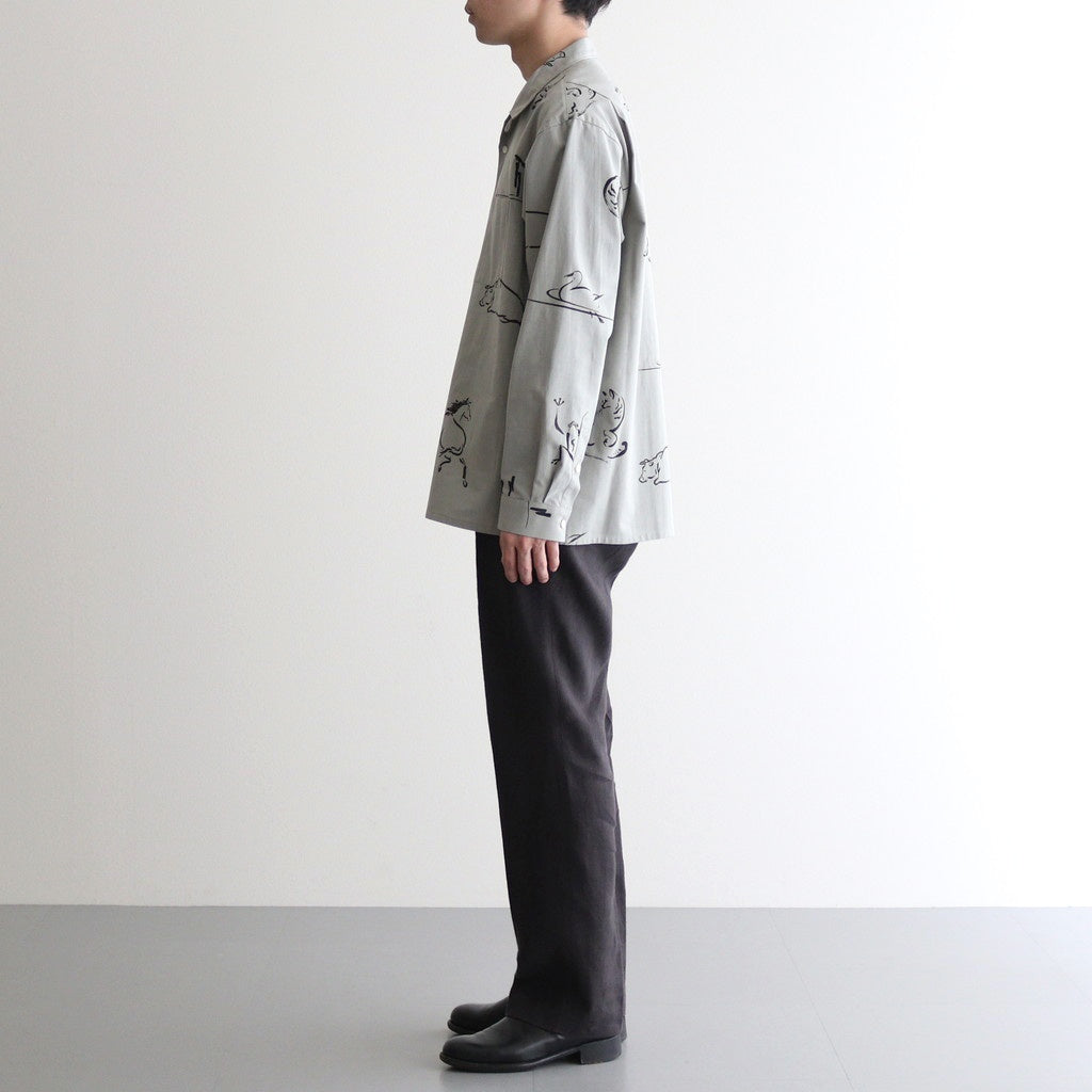 SIDE BUCKLE GURKHA TROUSER #CIGAR [251OJ-PT09]