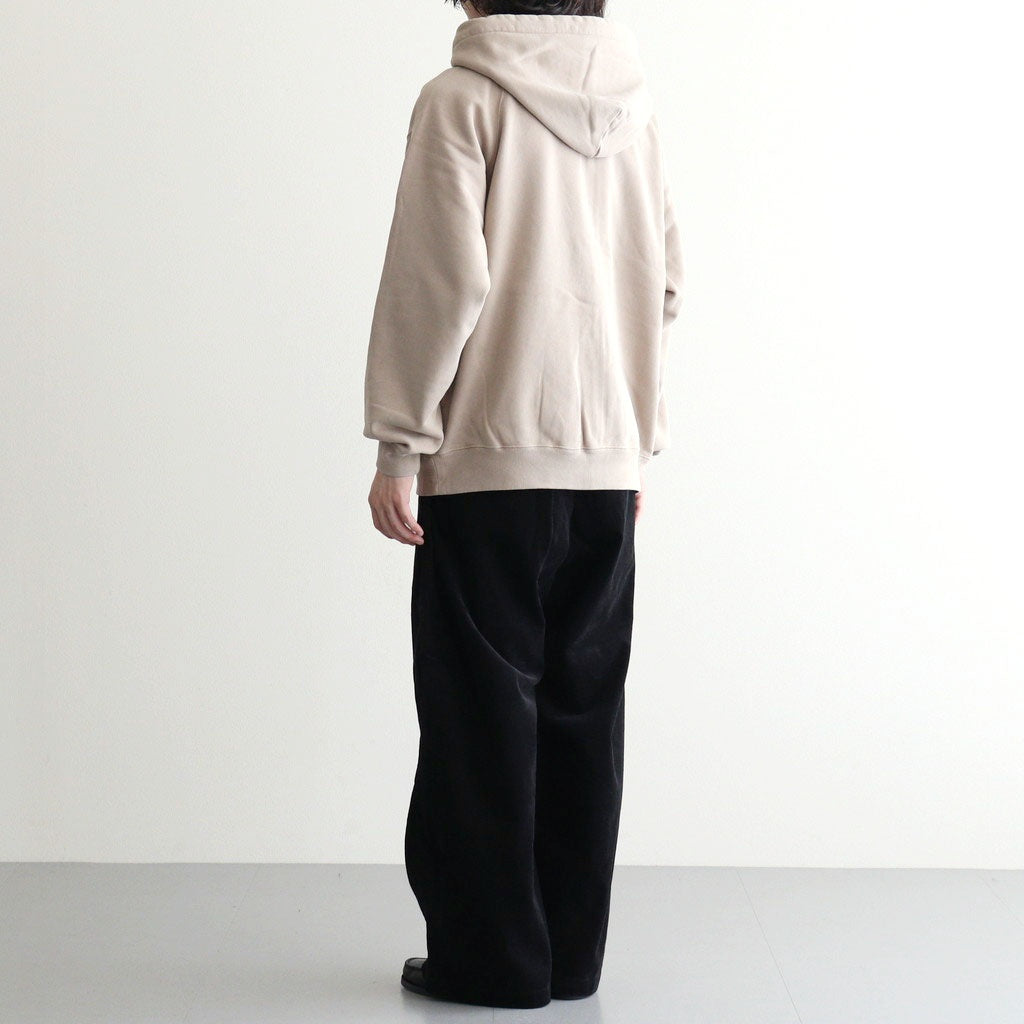 Garment Dyed Field Zip Up Hoodie #Beige [N26FH057]
