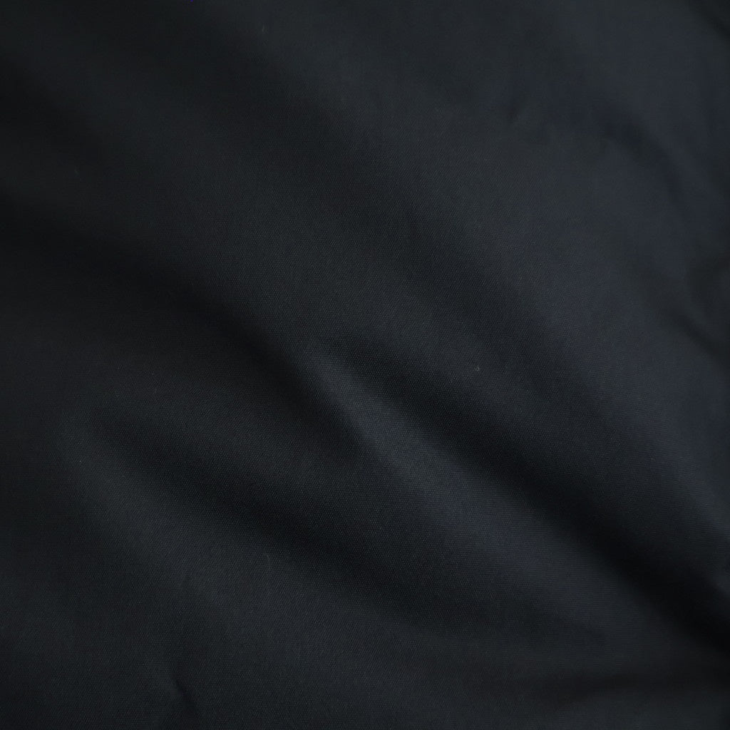 HIGH-COUNT SILK PUFF VEST #BLACK [252OJ-VT02]