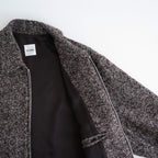 LOOP TWEED SEAM POCKET BLOUSON #HERRINGBONE LOOP TWEED [26W-BIS-JK26H]
