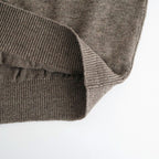 WASHED HIGH COUNT LINEN SKIPPER #BROWN [BN-26SL-015]