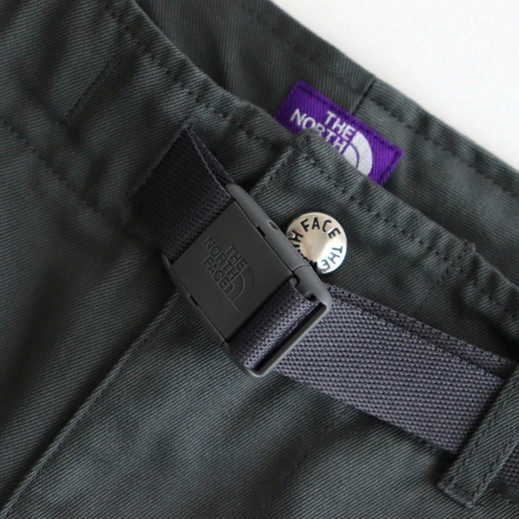 Chino Wide Straight Field Pants #Asphalt Gray [N25SC093]