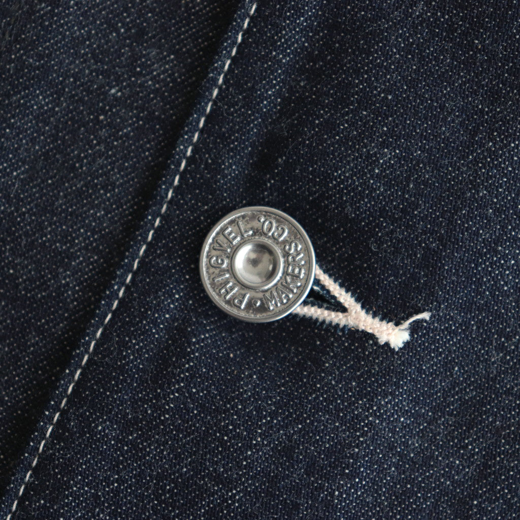 DENIM CHORE JACKET #INDIGO RIGID [PM-OTE30]