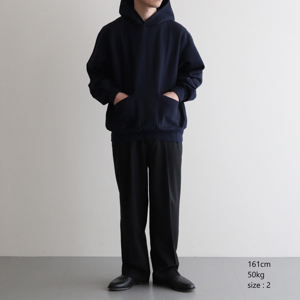 Thin-Sweat Separate-Pocket Hoodie P/O #DarkNavy [bROOTS25S20]