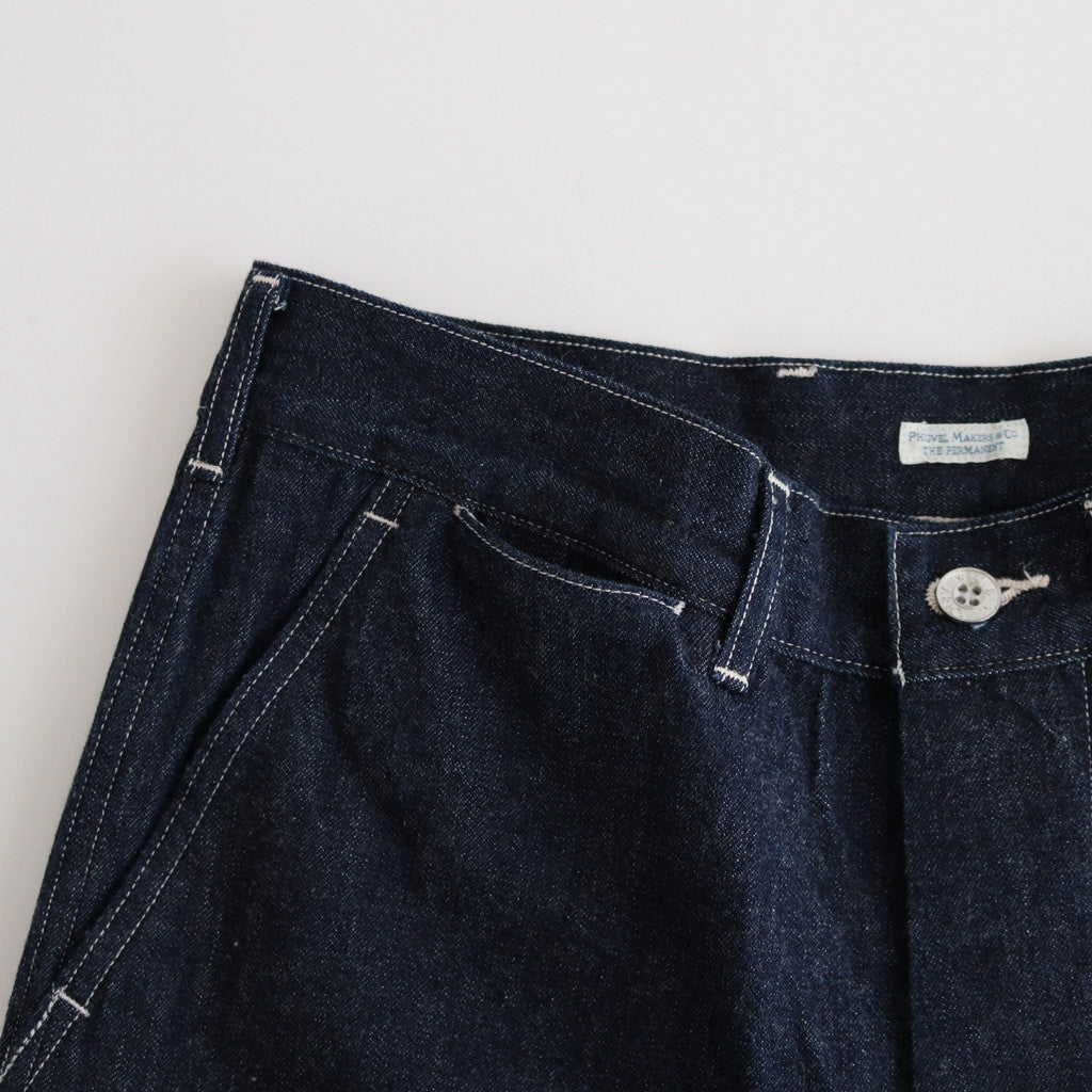 MIL DENIM TROUSERS #INDIGO [PM-PTM40]