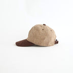 BRITISH TWEED WOOL CAP - FANBOY #COCOA [Y01019]