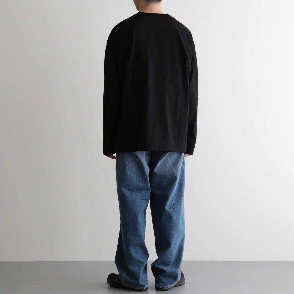 COMFORT FIT L/S Tee #BLACK [A25C05CS03C]