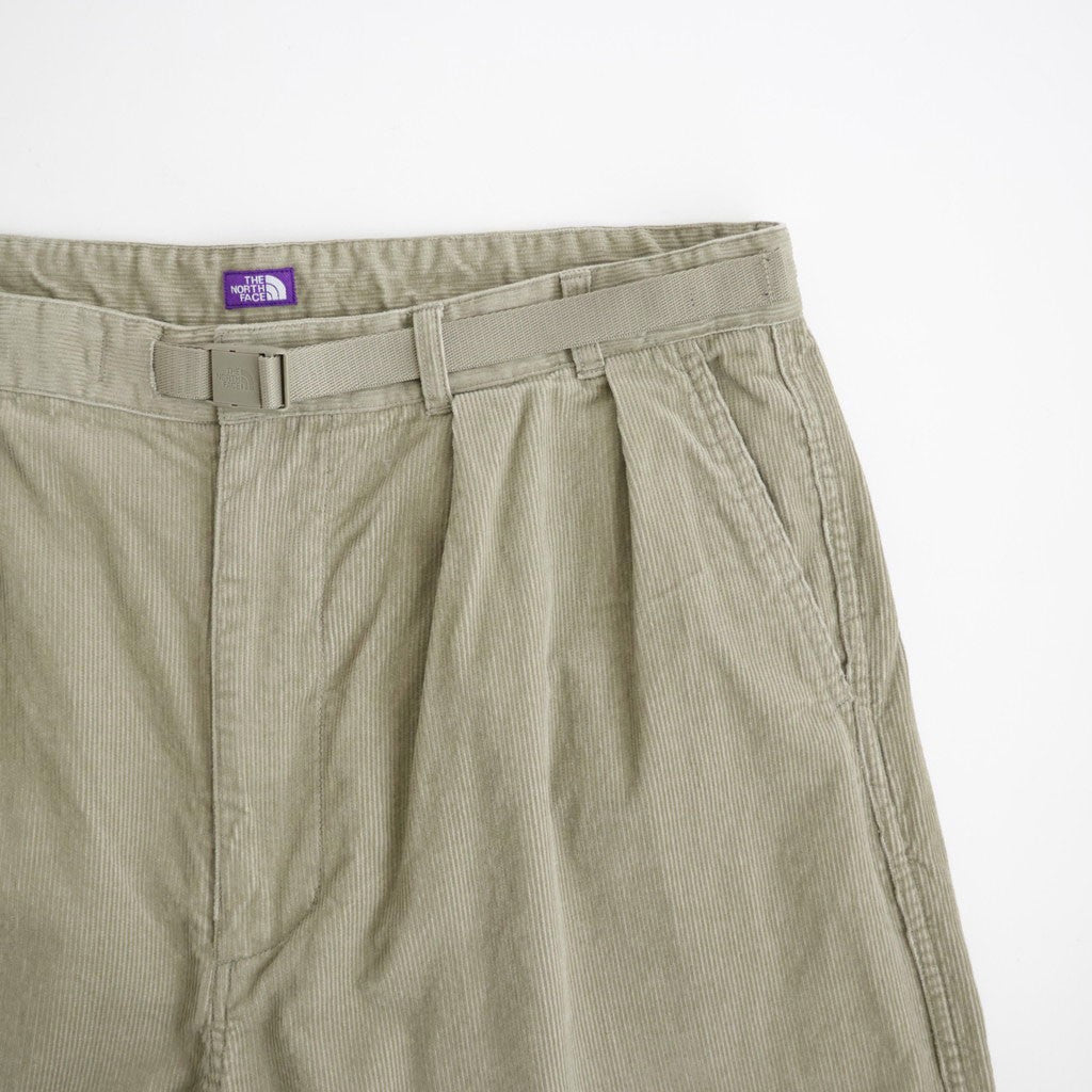 Corduroy Wide Straight Field Pants #Taupe [N26FC052]