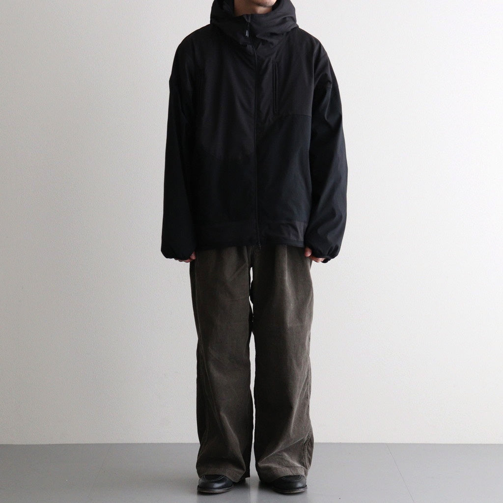 Rambling Round Active Hooded Blouson #Black [6063-2509]