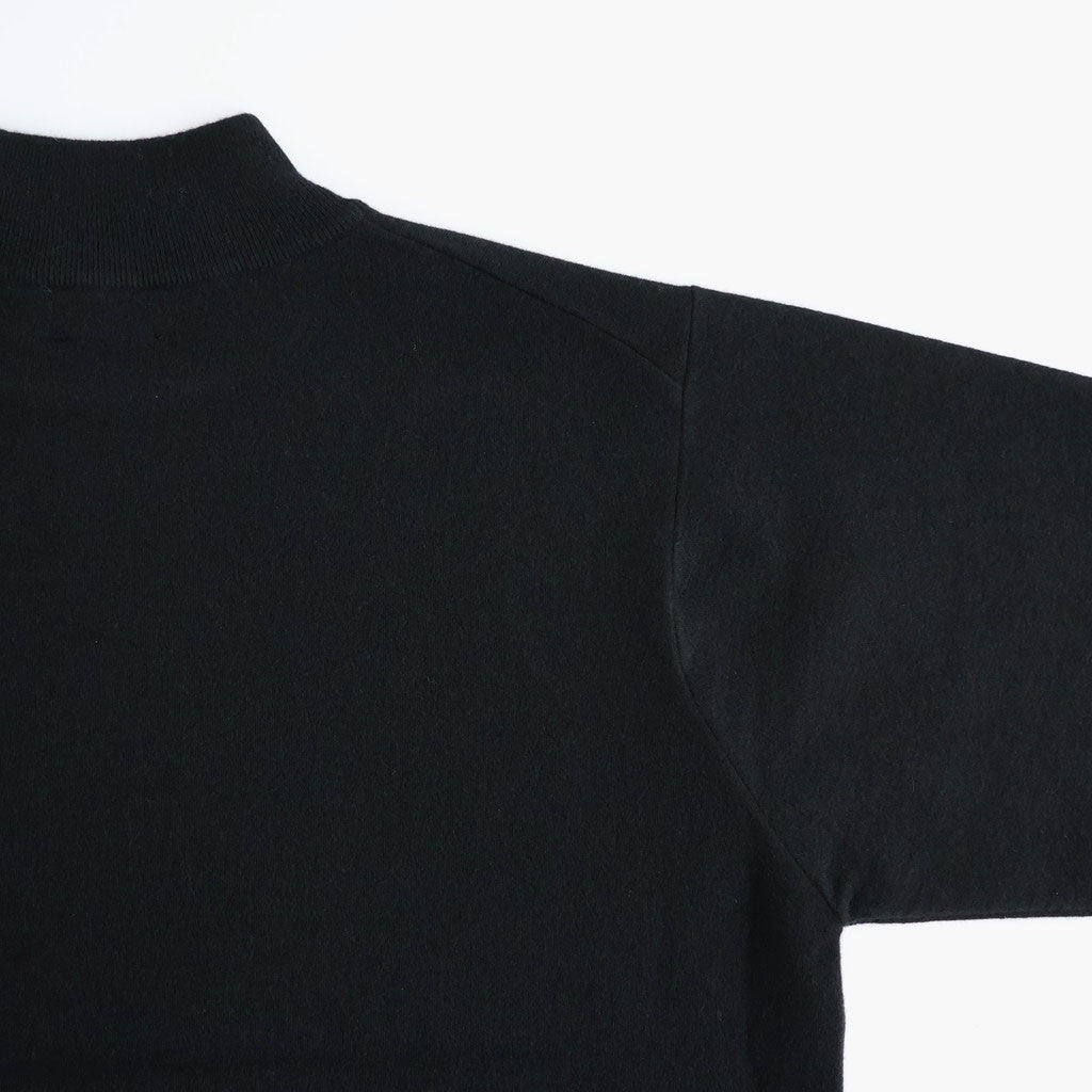 SUNSHINE CASHMERE MOCK NECK #BLACK [BN-26FM-058]
