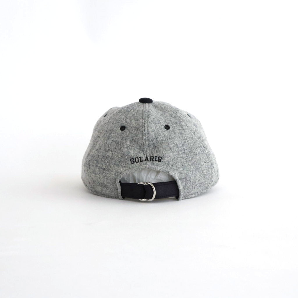 BRITISH TWEED WOOL CAP - FANBOY #LIGHT GRAY [Y01019]