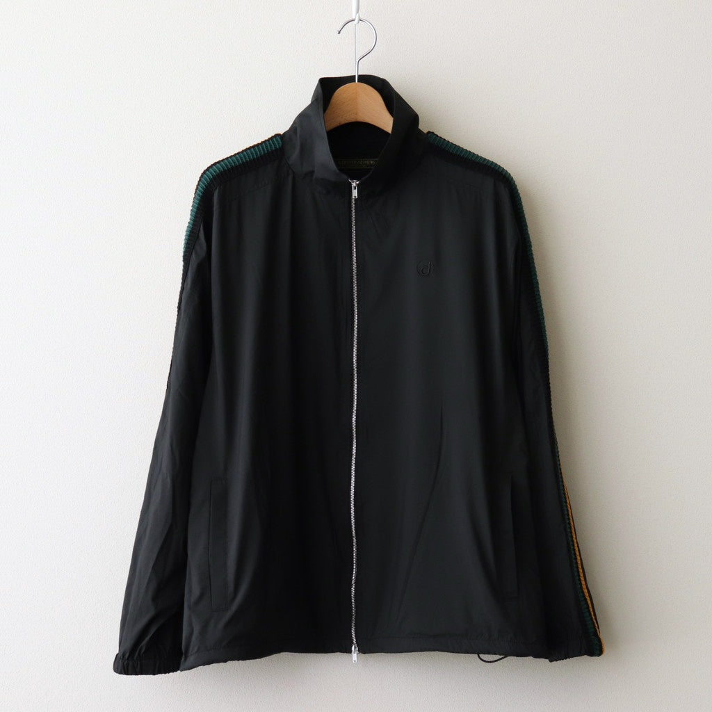 TRACK JACKET POLYESTER #BLACK [DNS25B03]