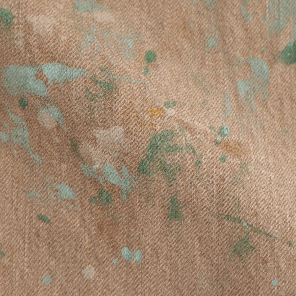 DENIM PAINTER TROUSERS #BROWN(PAINTED) [PMAV-PT10]