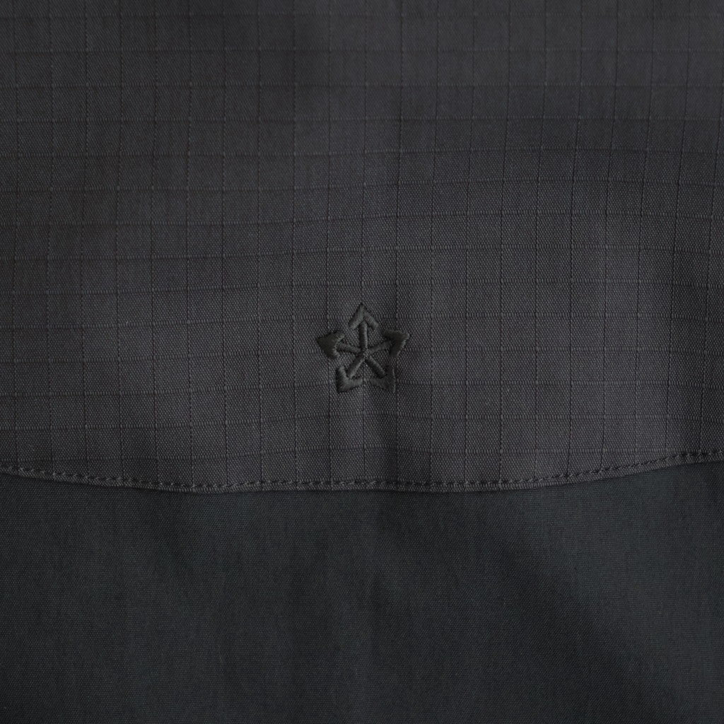 Rambling Round Active Hooded Blouson #Black [6063-2509]