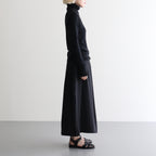 Wool Rib Turtle Neck #Black [BHSW24F12F26]