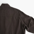 Cotton Chino UK STORM Jacket #Brown [6063-2502]