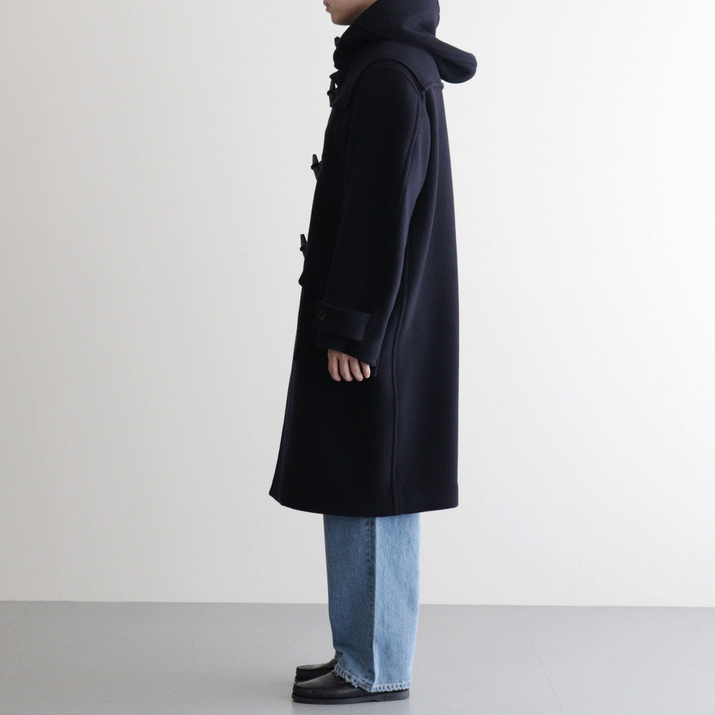 Wool Felton Duffle Coat #DarkNavy×Black-toggle [bROOTS25F2]
