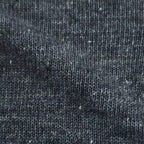 WASHED HIGH COUNT LINEN POLO #CHARCOAL [BN-26SM-022]