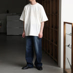 NOT-PRINCE 88/12 Print Tee WIDE #Ivory×Fade/Bage-PT [bROOTS25S36S26B]