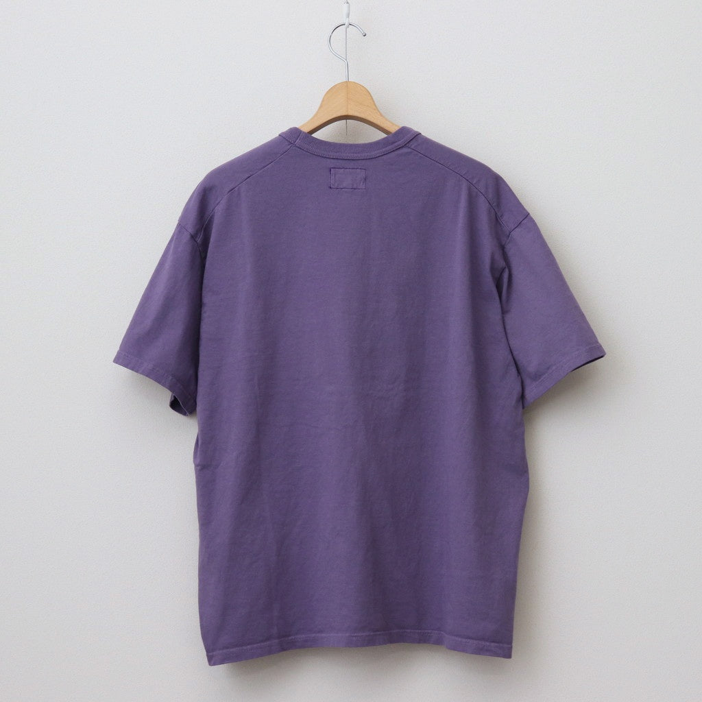 7oz Pocket Tee #Fade Purple X Off White [N25SI102]
