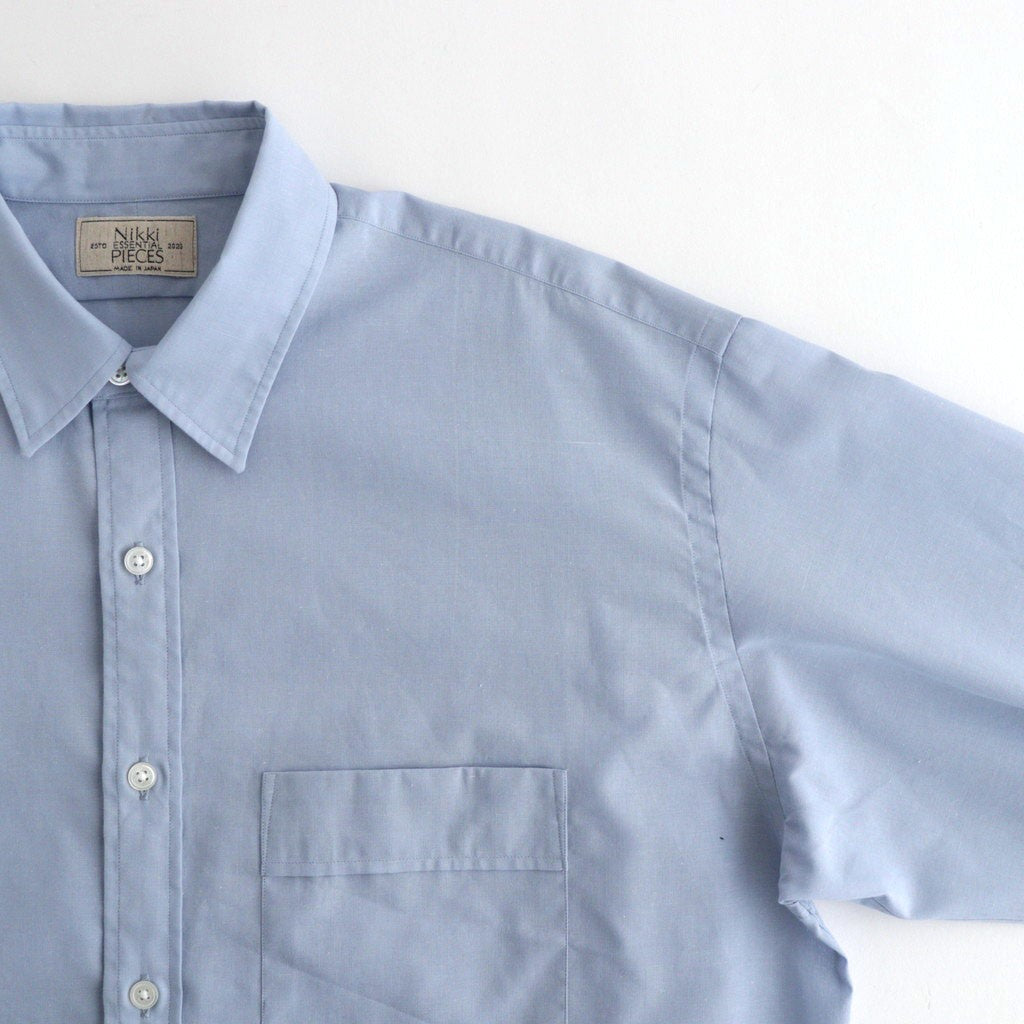 Summer Cotton Dungaree Standard Shirt #Lt Blue [NEP-SS2617]