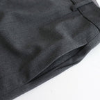 Wool Tuckless Tapered Trousers #MIX GRAY [NEP-SS2509W]