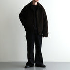 FLYING MAN JACKET #N.BLACK × N.BROWN [A25C19BL01C]