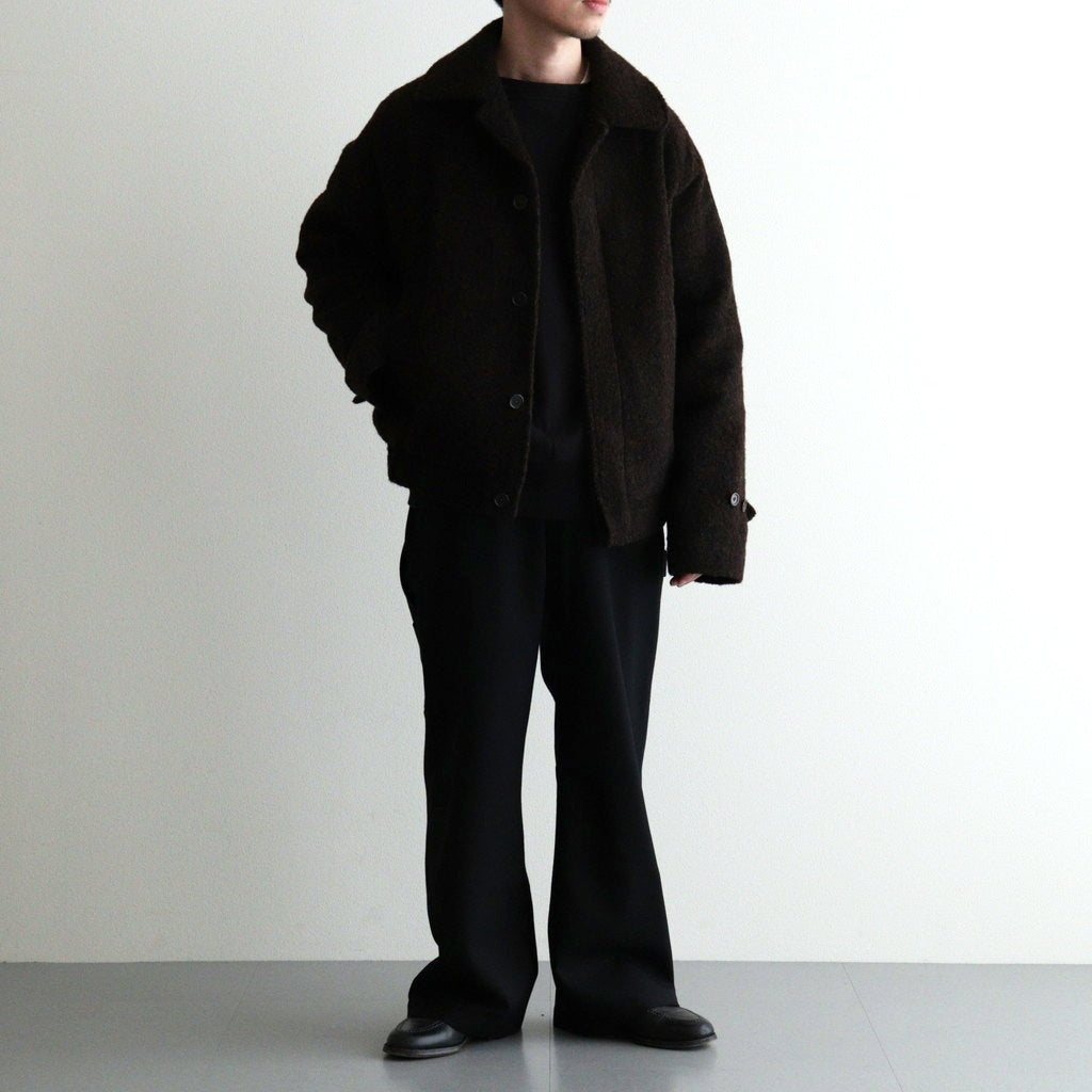 FLYING MAN JACKET #N.BLACK × N.BROWN [A25C19BL01C]