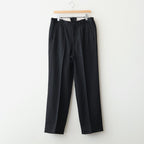 FRONT TUCK ARMY TROUSER #ONYX [261OJ-PT09]