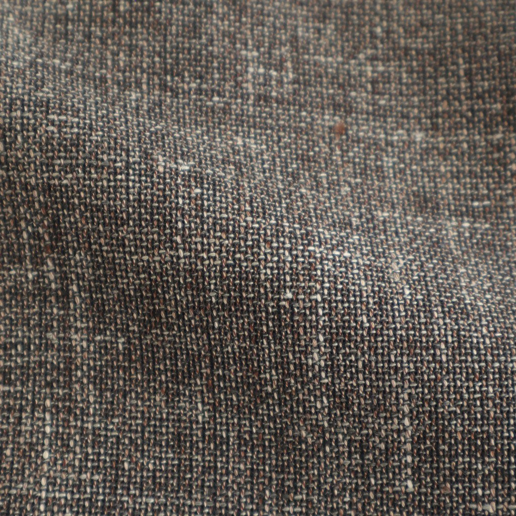 WOOL LINEN 1TUCK SLACKS #MIX BLACK [26S-BIS-PT03M]