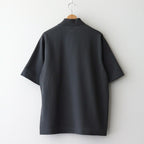 ONE BUTTON POLO S/S TEE #M.GRAY [M25A15CS02B]