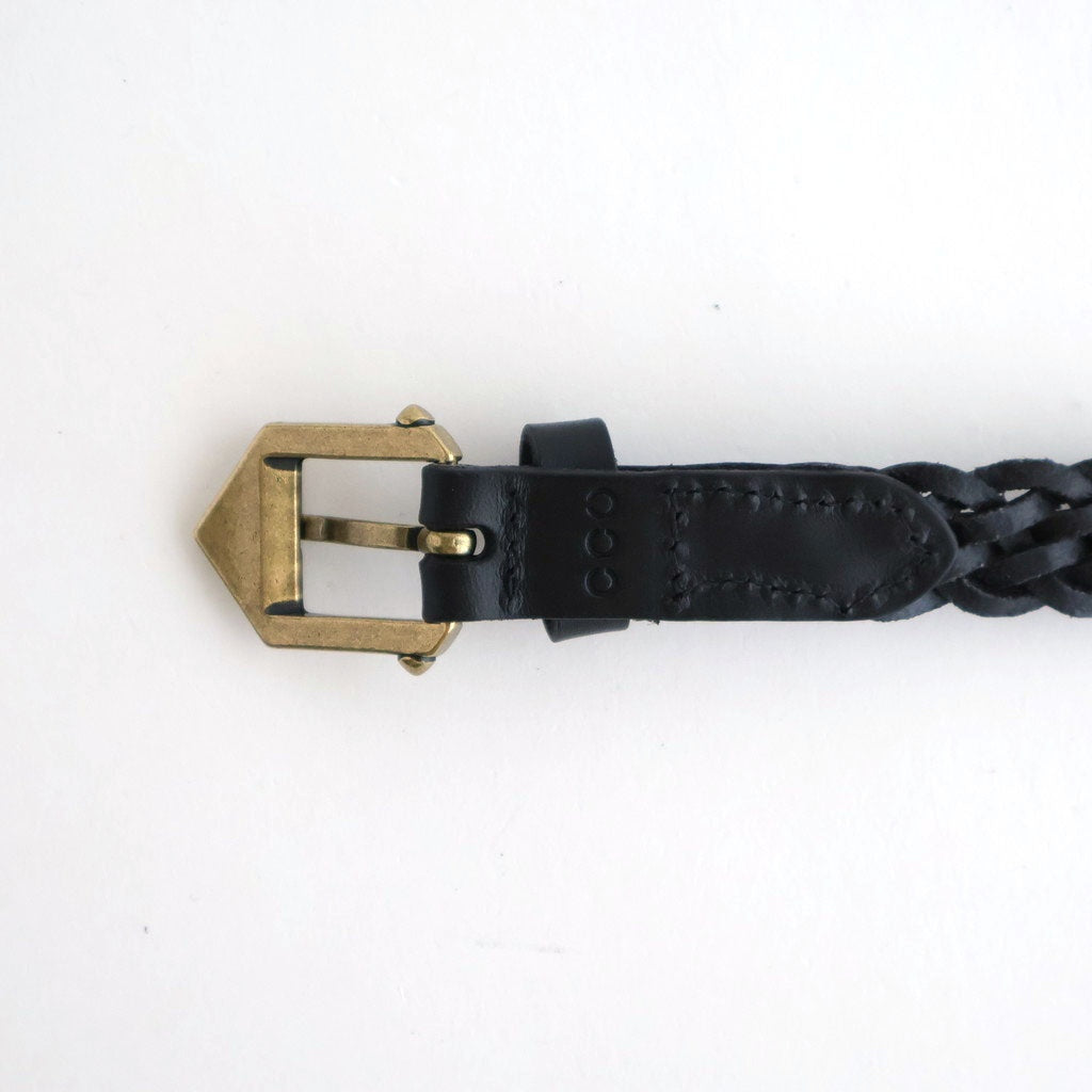 NARROW MESH BELT #BLACK [AC-17-C-COW-5]