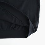 Co/Silk Nep Skipper Cropped Sleeve #Black [BHS26S029]