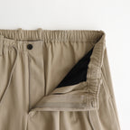 TRIPLE PLEATED EASY TROUSERS #KHAKI [A25A05PT03C]
