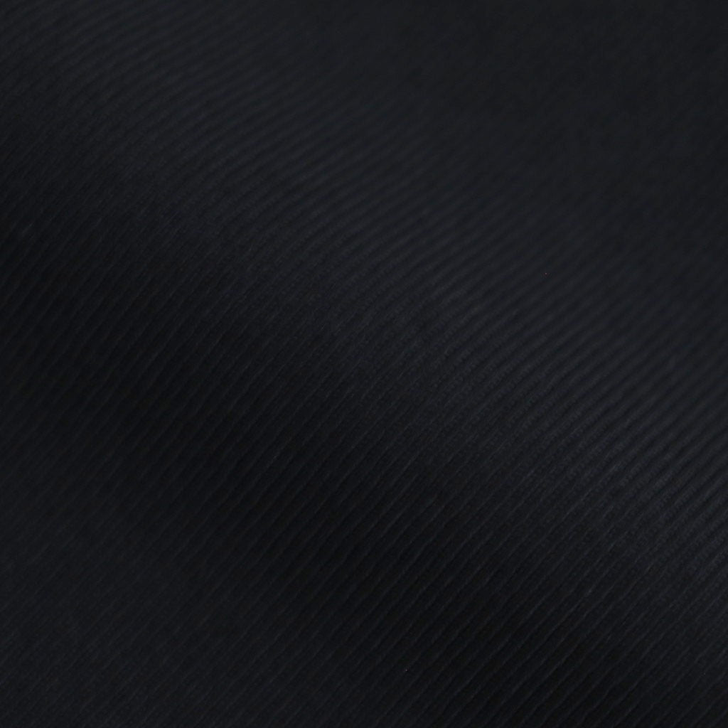 TWO TUCK MILITARY TROUSERS #BLACK [M25C07PT01C]