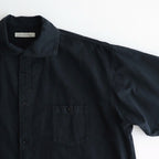 CAMP COLLAR MARINE SHIRTS #ONYX [251OJ-SH11]