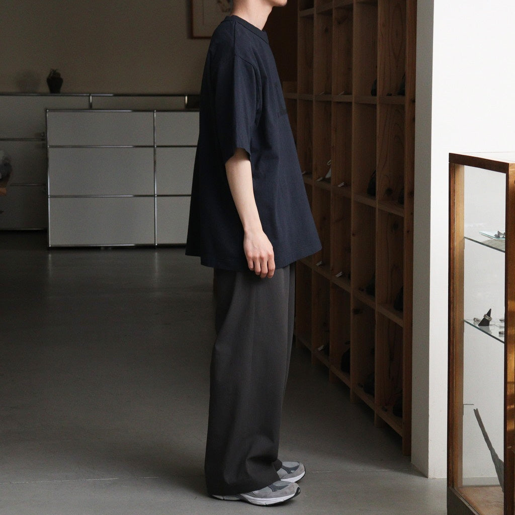 ALE-Y 88/12 Print Tee WIDE #NightBlack×Black-PT [bROOTS25S36S26A]
