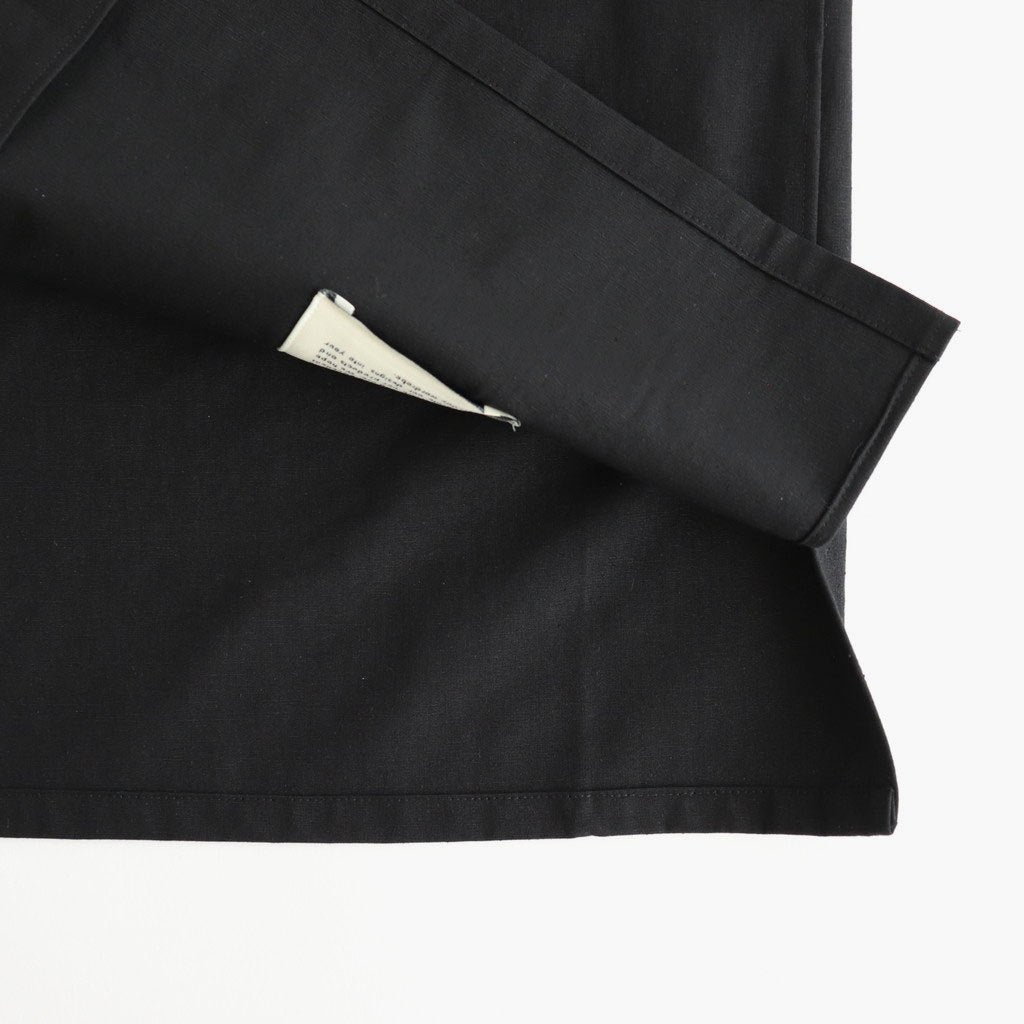 SILK NEP CLOTH SOUVENIR SHIRTS (Short-sleeve) #ONYX [251OJ-SH14]