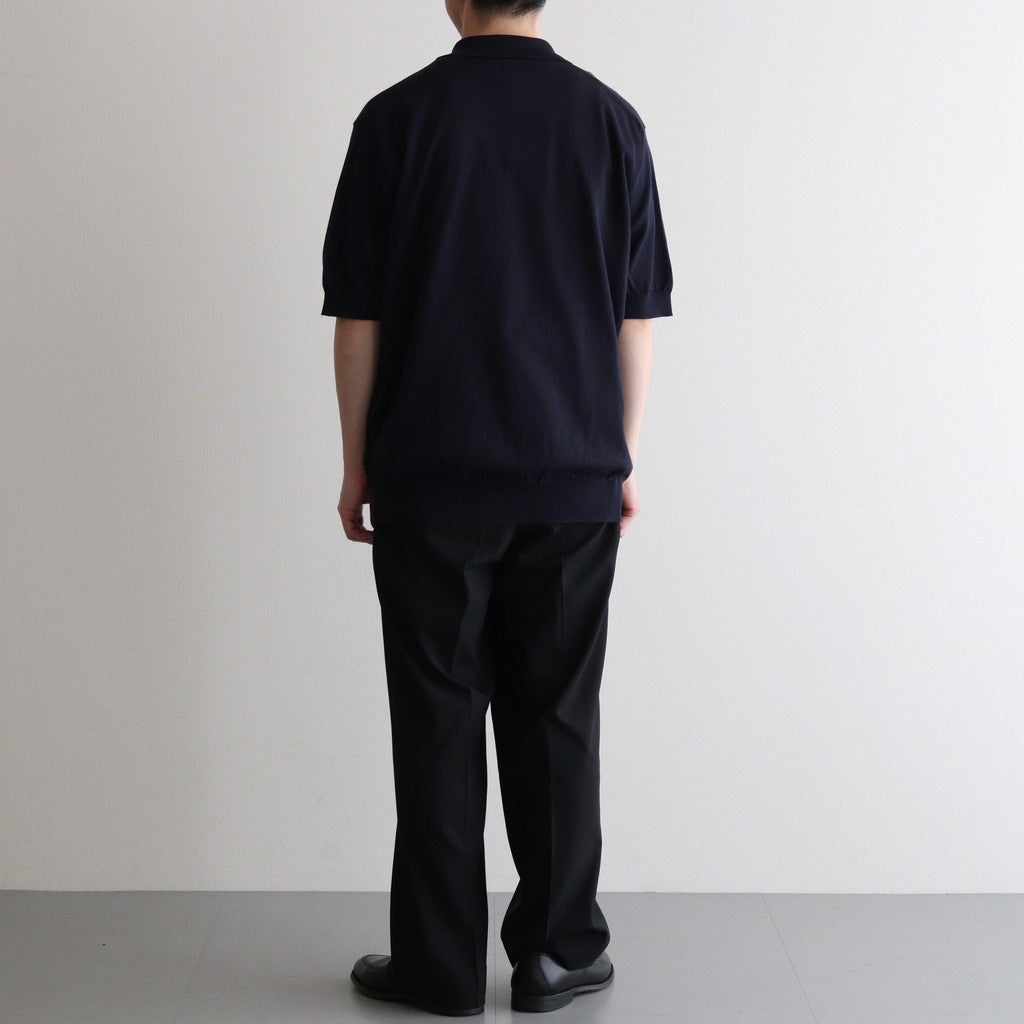 THE SEAISLAND COTTON POLO S/S #NAVY [BN-25SM-057]