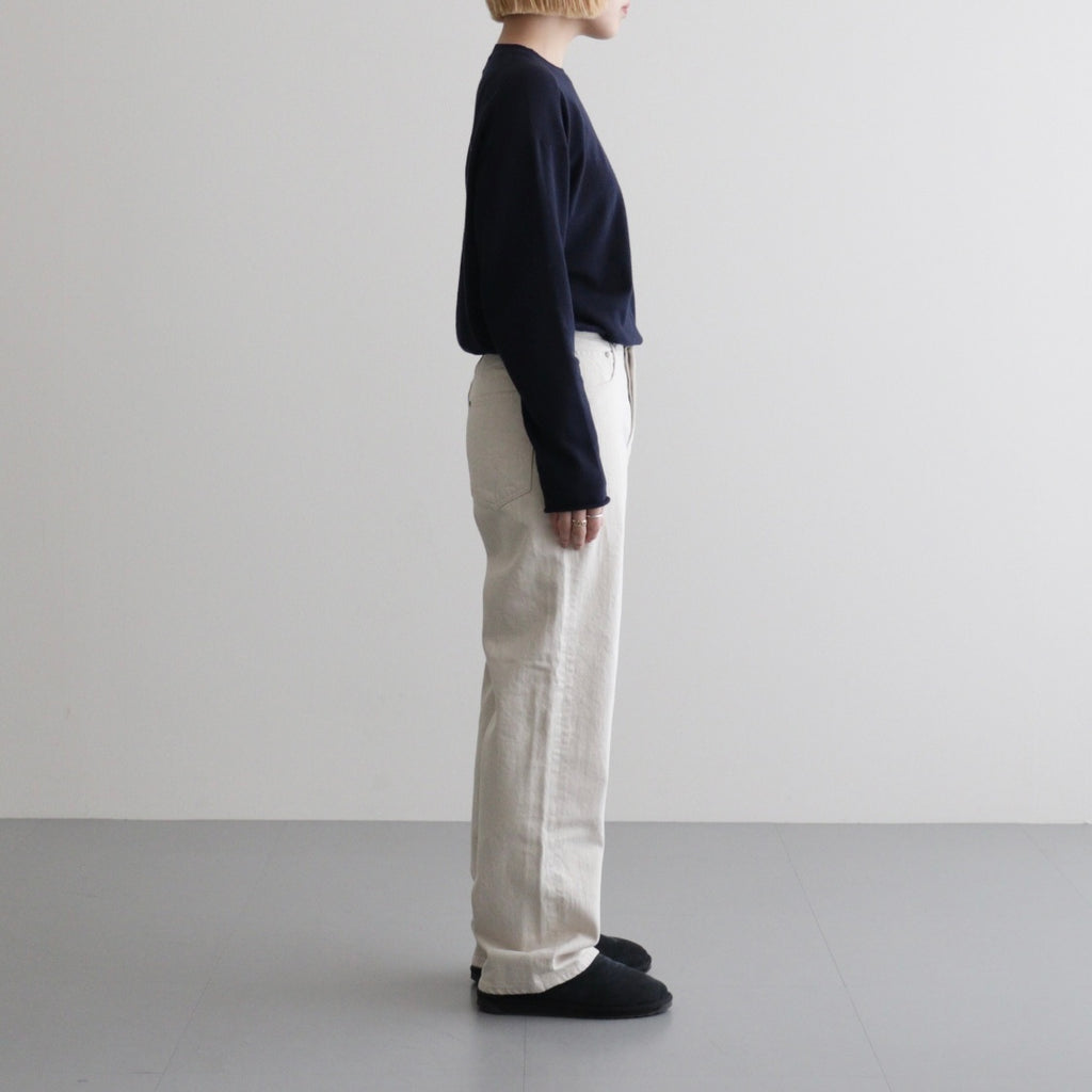 CO/HE PURE STRAIGHT DENIM #UN DYED [26S-BIS-PT05]