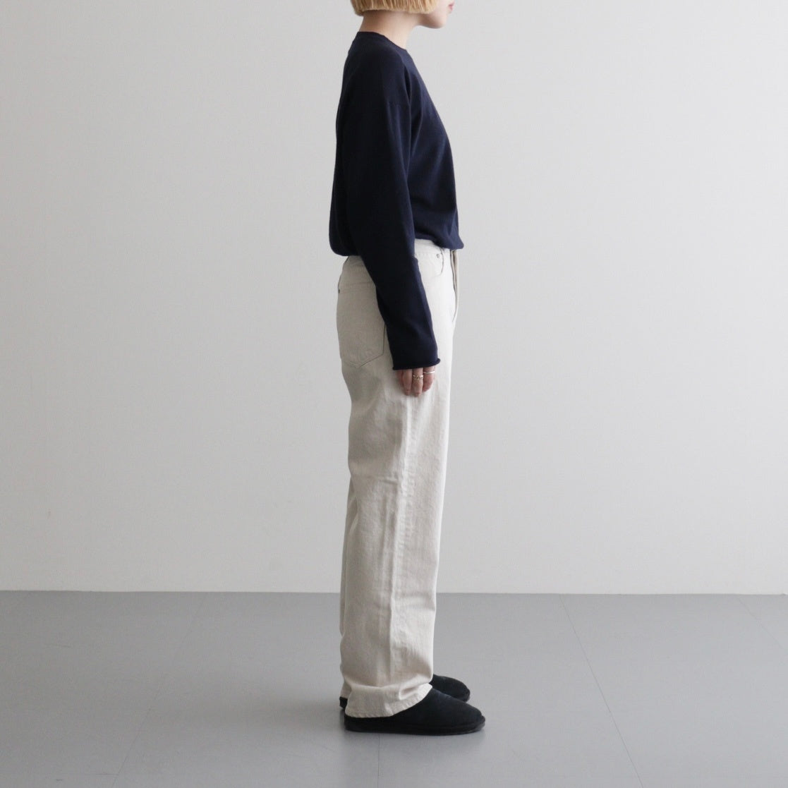 CO/HE PURE STRAIGHT DENIM #UN DYED [26S-BIS-PT05]