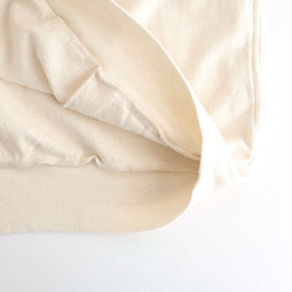 Co/Silk Nep Harf-Zip P/O #Ivory [BHS25S037S26]