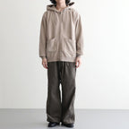 Corduroy Wide Straight Field Pants #Olive [N26FC052]