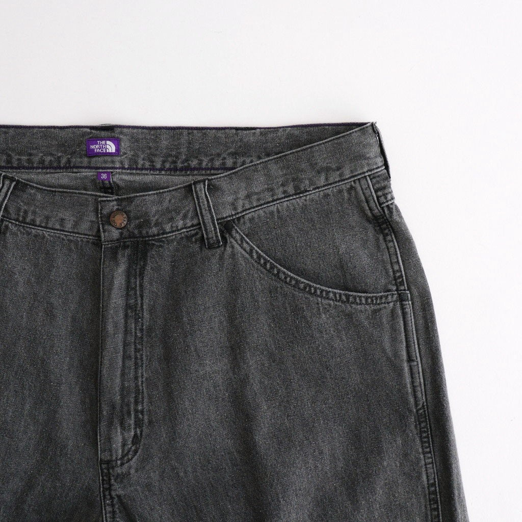 Linen Cotton Denim Field Pants #Gray [N26FC029]