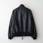 HIGH NECK BLOUSON #BLACK [SH-68-C-SHEEP-4]