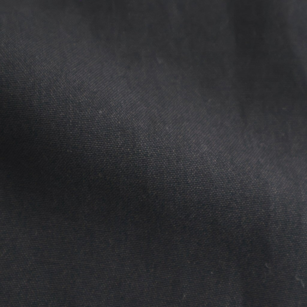 Ramie Tencel 2tuck Wide Tapered Trousers #Black [NEP-SS2604]