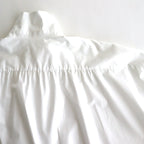 BOURRIENNE COTTON TYPEWRITER PONCHO SH / MA #WHITE [16851 50112]