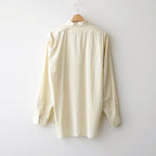 C/L LS WORK SHIRT #PALE YELLOW [PMAV-LS05]